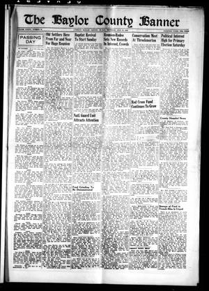 Primary view of object titled 'The Baylor County Banner (Seymour, Tex.), Vol. 45, No. 46, Ed. 1 Thursday, July 25, 1940'.