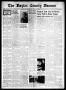 Thumbnail image of item number 1 in: 'The Baylor County Banner (Seymour, Tex.), Vol. 54, No. 6, Ed. 1 Thursday, October 6, 1949'.
