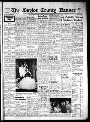 The Baylor County Banner (Seymour, Tex.), Vol. 65, No. 32, Ed. 1 Thursday, March 23, 1961