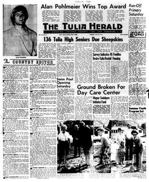 The Tulia Herald (Tulia, Tex.), Vol. 66, No. 22, Ed. 1 Thursday, May 30, 1974