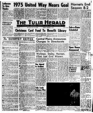 The Tulia Herald (Tulia, Tex.), Vol. 67, No. 47, Ed. 1 Thursday, November 20, 1975