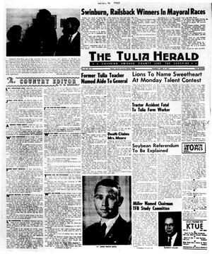 The Tulia Herald (Tulia, Tex.), Vol. 62, No. 15, Ed. 1 Thursday, April 9, 1970