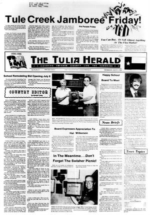 The Tulia Herald (Tulia, Tex.), Vol. 78, No. 27, Ed. 1 Thursday, July 3, 1986
