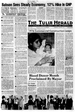 The Tulia Herald (Tulia, Tex.), Vol. 69, No. 1, Ed. 1 Thursday, January 6, 1977