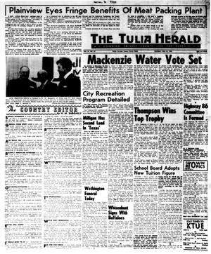 The Tulia Herald (Tulia, Tex.), Vol. 61, No. 22, Ed. 1 Thursday, May 29, 1969