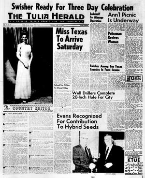 Primary view of object titled 'The Tulia Herald (Tulia, Tex.), Vol. 59, No. 28, Ed. 1 Thursday, July 13, 1967'.