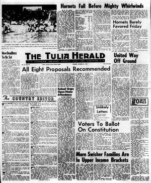 The Tulia Herald (Tulia, Tex.), Vol. 67, No. 44, Ed. 1 Thursday, October 30, 1975