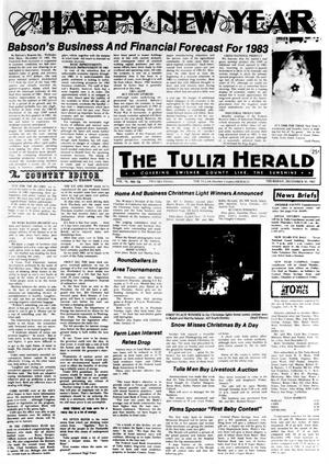 The Tulia Herald (Tulia, Tex.), Vol. 74, No. 52, Ed. 1 Thursday, December 30, 1982