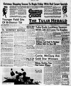 The Tulia Herald (Tulia, Tex.), Vol. 60, No. 48, Ed. 1 Thursday, November 28, 1968