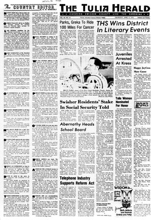 The Tulia Herald (Tulia, Tex.), Vol. 68, No. 16, Ed. 1 Thursday, April 15, 1976