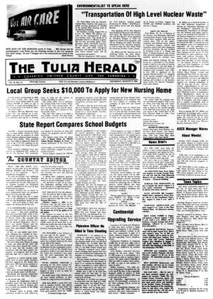 The Tulia Herald (Tulia, Tex.), Vol. 76, No. 31, Ed. 1 Thursday, August 2, 1984