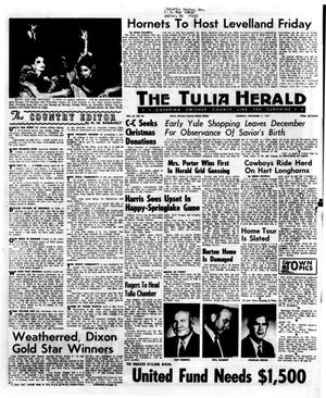 Primary view of object titled 'The Tulia Herald (Tulia, Tex.), Vol. 63, No. 45, Ed. 1 Thursday, November 11, 1971'.