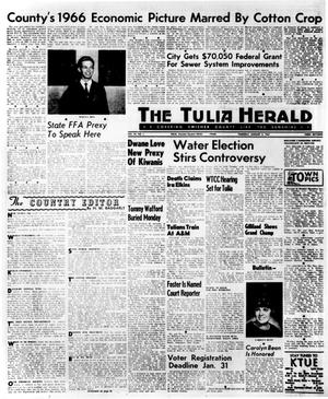 The Tulia Herald (Tulia, Tex.), Vol. 59, No. 1, Ed. 1 Thursday, January 5, 1967