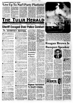 Primary view of object titled 'The Tulia Herald (Tulia, Tex.), Vol. 70, No. 10, Ed. 1 Thursday, March 9, 1978'.