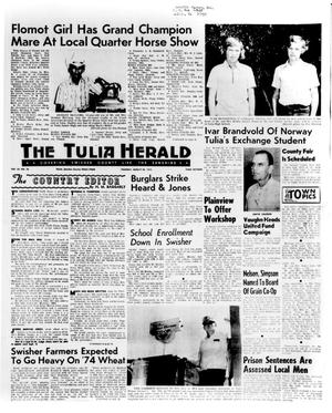 The Tulia Herald (Tulia, Tex.), Vol. 65, No. 35, Ed. 1 Thursday, August 30, 1973