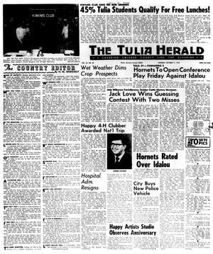 Primary view of object titled 'The Tulia Herald (Tulia, Tex.), Vol. 66, No. 42, Ed. 1 Thursday, October 17, 1974'.