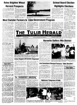 The Tulia Herald (Tulia, Tex.), Vol. 76, No. 14, Ed. 1 Thursday, April 5, 1984