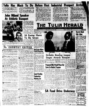 Primary view of object titled 'The Tulia Herald (Tulia, Tex.), Vol. 61, No. 12, Ed. 1 Thursday, March 20, 1969'.