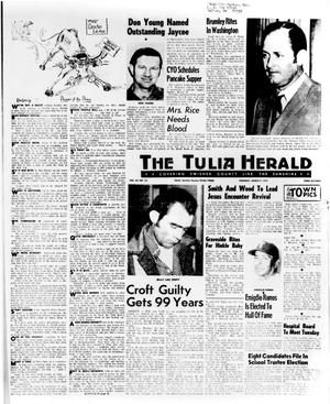 The Tulia Herald (Tulia, Tex.), Vol. 63, No. 10, Ed. 1 Thursday, March 9, 1972
