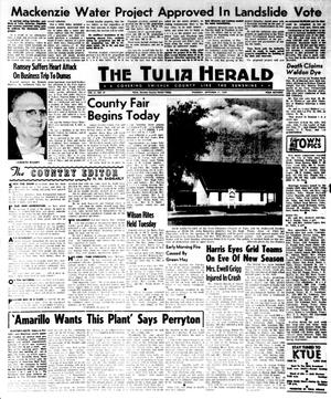 The Tulia Herald (Tulia, Tex.), Vol. 61, No. 37, Ed. 1 Thursday, September 11, 1969