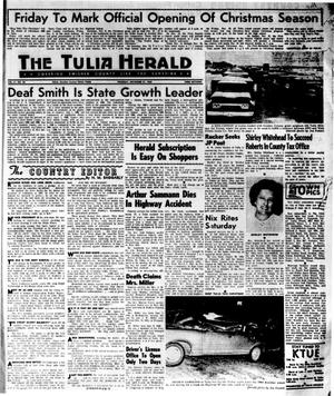 The Tulia Herald (Tulia, Tex.), Vol. 61, No. 48, Ed. 1 Thursday, November 27, 1969
