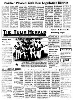 The Tulia Herald (Tulia, Tex.), Vol. 73, No. 23, Ed. 1 Thursday, June 4, 1981