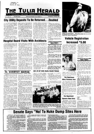 The Tulia Herald (Tulia, Tex.), Vol. 76, No. 26, Ed. 1 Thursday, June 28, 1984