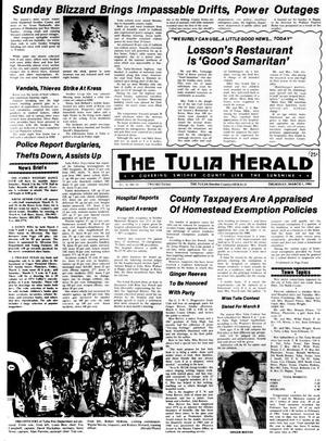 The Tulia Herald (Tulia, Tex.), Vol. 76, No. 9, Ed. 1 Thursday, March 1, 1984