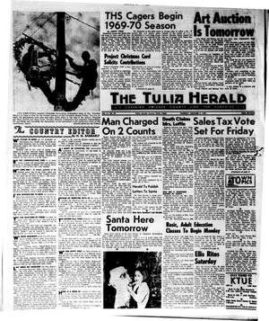 The Tulia Herald (Tulia, Tex.), Vol. 61, No. 49, Ed. 1 Thursday, December 4, 1969