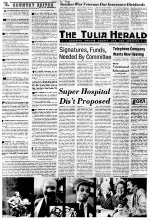 The Tulia Herald (Tulia, Tex.), Vol. 69, No. 5, Ed. 1 Thursday, February 3, 1977