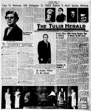 The Tulia Herald (Tulia, Tex.), Vol. 60, No. 13, Ed. 1 Thursday, March 28, 1968