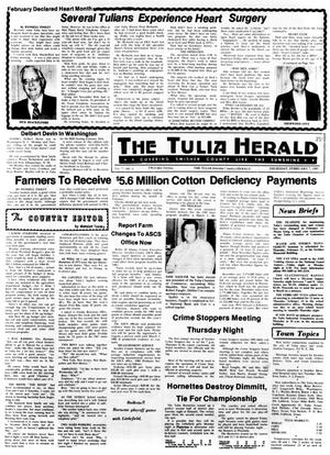 The Tulia Herald (Tulia, Tex.), Vol. 77, No. 6, Ed. 1 Thursday, February 7, 1985