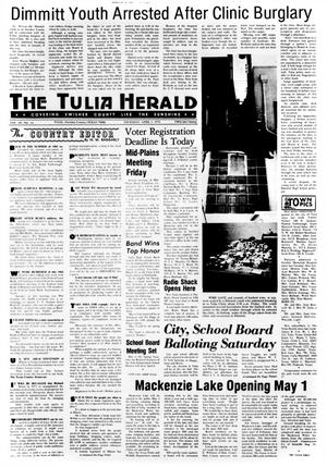 Primary view of object titled 'The Tulia Herald (Tulia, Tex.), Vol. 68, No. 14, Ed. 1 Thursday, April 1, 1976'.