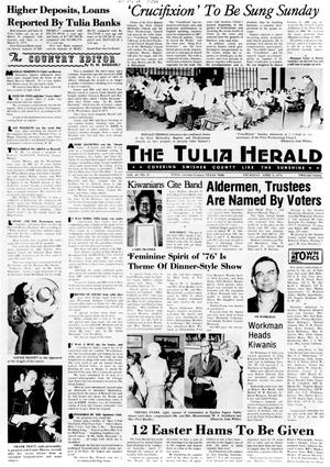 The Tulia Herald (Tulia, Tex.), Vol. 68, No. 15, Ed. 1 Thursday, April 8, 1976