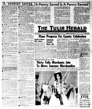 Primary view of object titled 'The Tulia Herald (Tulia, Tex.), Vol. 61, No. 26, Ed. 1 Thursday, June 26, 1969'.