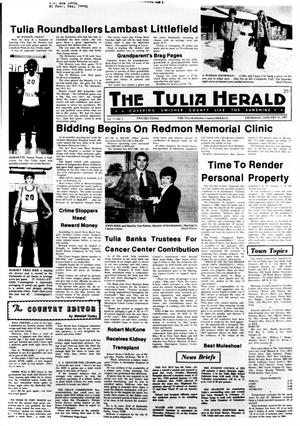 The Tulia Herald (Tulia, Tex.), Vol. 77, No. 5, Ed. 1 Thursday, January 31, 1985