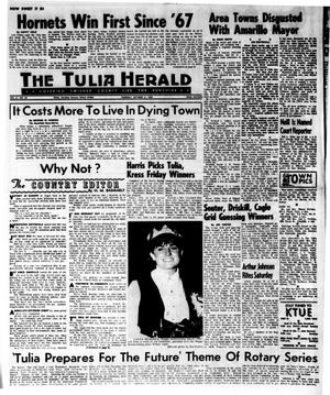 The Tulia Herald (Tulia, Tex.), Vol. 61, No. 40, Ed. 1 Thursday, October 2, 1969