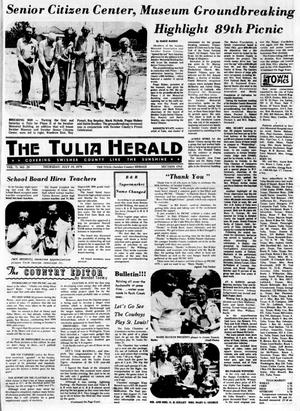 The Tulia Herald (Tulia, Tex.), Vol. 71, No. 29, Ed. 1 Thursday, July 19, 1979