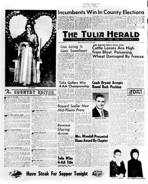 The Tulia Herald (Tulia, Tex.), Vol. 65, No. 15, Ed. 1 Thursday, April 12, 1973