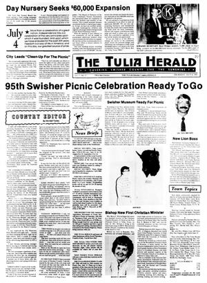 The Tulia Herald (Tulia, Tex.), Vol. 77, No. 27, Ed. 1 Thursday, July 4, 1985