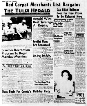 The Tulia Herald (Tulia, Tex.), Vol. 59, No. 22, Ed. 1 Thursday, June 1, 1967