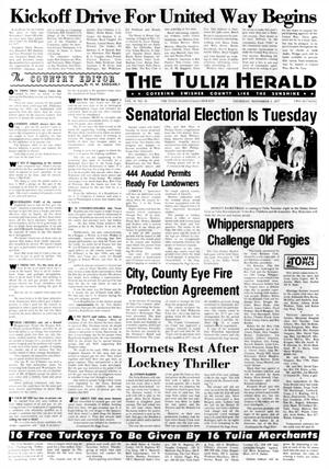 The Tulia Herald (Tulia, Tex.), Vol. 69, No. 44, Ed. 1 Thursday, November 3, 1977