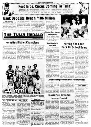 The Tulia Herald (Tulia, Tex.), Vol. 76, No. 15, Ed. 1 Thursday, April 12, 1984