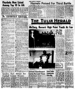 Primary view of object titled 'The Tulia Herald (Tulia, Tex.), Vol. 67, No. 38, Ed. 1 Thursday, September 18, 1975'.