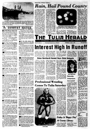 Primary view of object titled 'The Tulia Herald (Tulia, Tex.), Vol. 70, No. 22, Ed. 1 Thursday, June 1, 1978'.