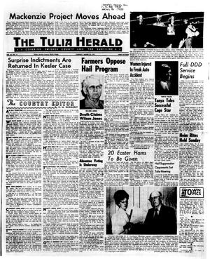 Primary view of object titled 'The Tulia Herald (Tulia, Tex.), Vol. 63, No. 12, Ed. 1 Thursday, March 25, 1971'.