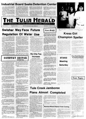 The Tulia Herald (Tulia, Tex.), Vol. 79, No. 11, Ed. 1 Thursday, March 12, 1987