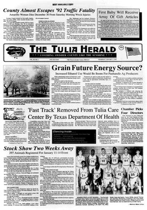 The Tulia Herald (Tulia, Tex.), Vol. 84, No. 1, Ed. 1 Thursday, January 2, 1992