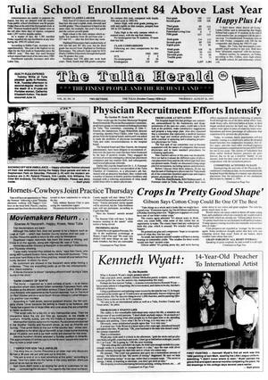 The Tulia Herald (Tulia, Tex.), Vol. 85, No. 34, Ed. 1 Thursday, August 26, 1993