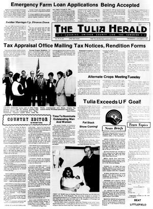 The Tulia Herald (Tulia, Tex.), Vol. 79, No. 2, Ed. 1 Thursday, January 8, 1987